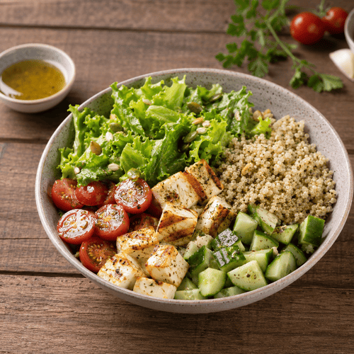 Power Quinoa Paneer Bowl